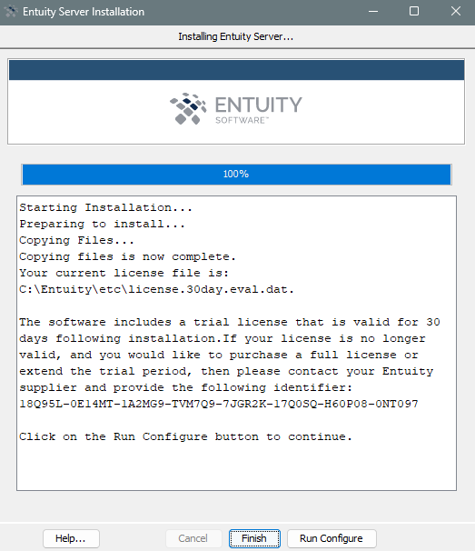 How do I configure Entuity via the wizard? – Entuity