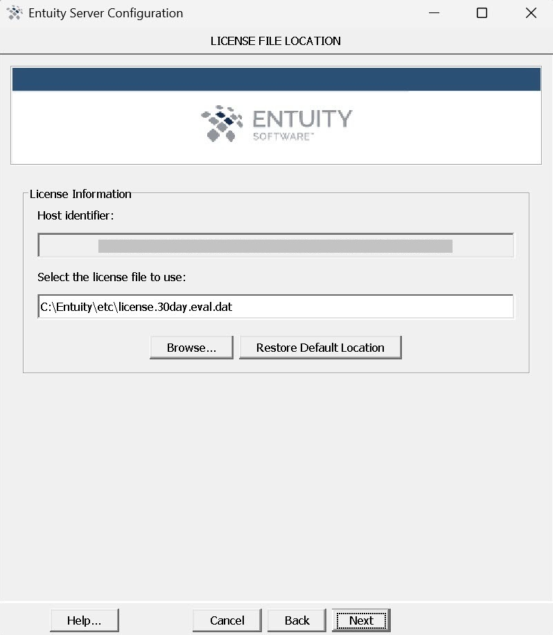License File Location