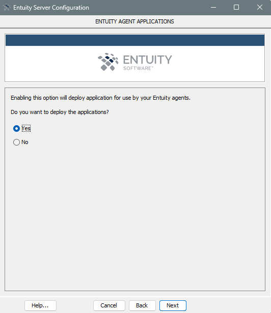 How do I configure Entuity via the wizard? – Entuity