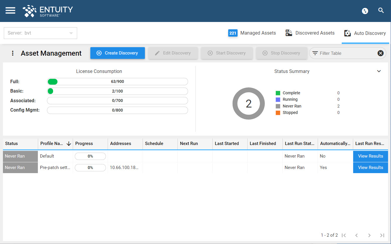 Introduction to Auto Discovery – Entuity