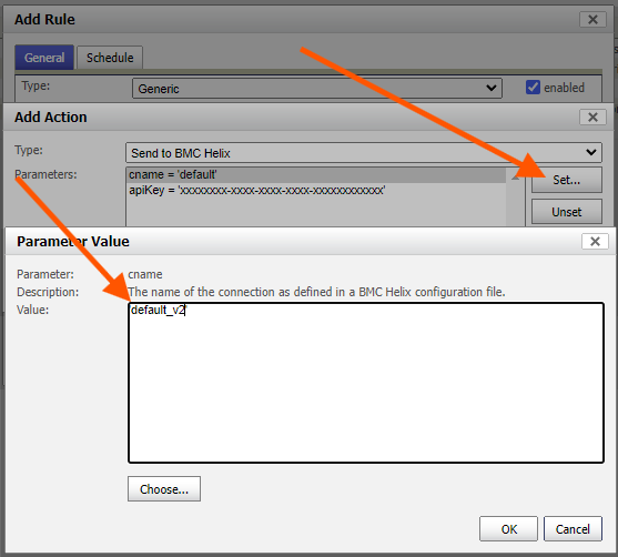 setting cname parameter