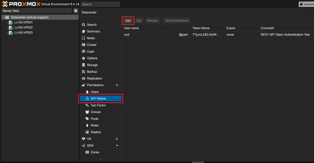 Associating an API token with the new user
